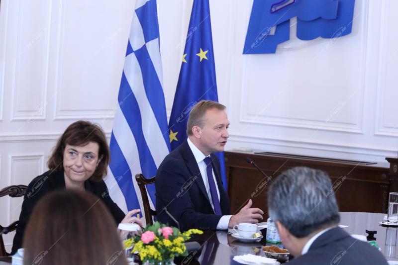 Κυριάκος Μητσοτάκης - Piotr Serafin