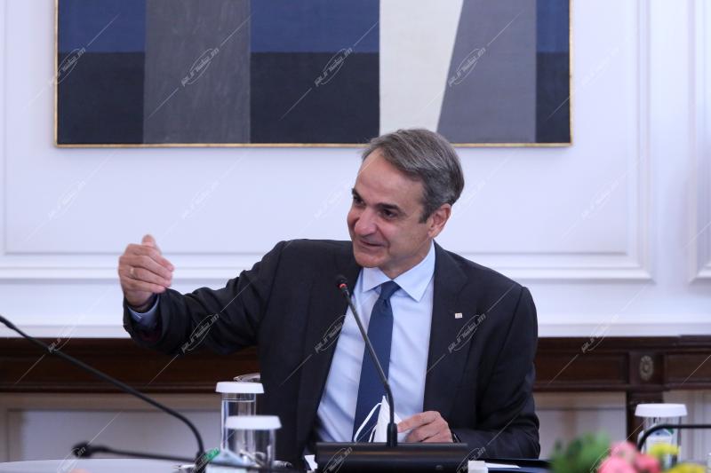 Κυριάκος Μητσοτάκης - Piotr Serafin