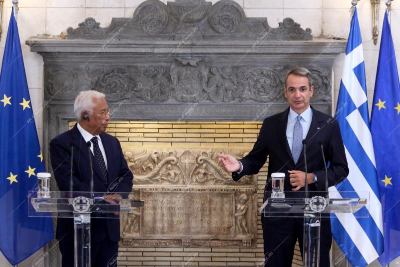 Kyriakos Mitsotakis - António Costa