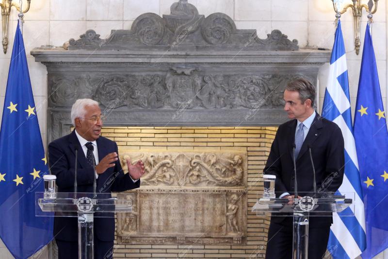 Kyriakos Mitsotakis - António Costa