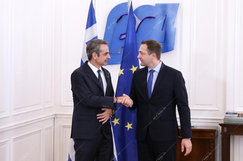 Kyriakos Mitsotakis - Christophe Hansen