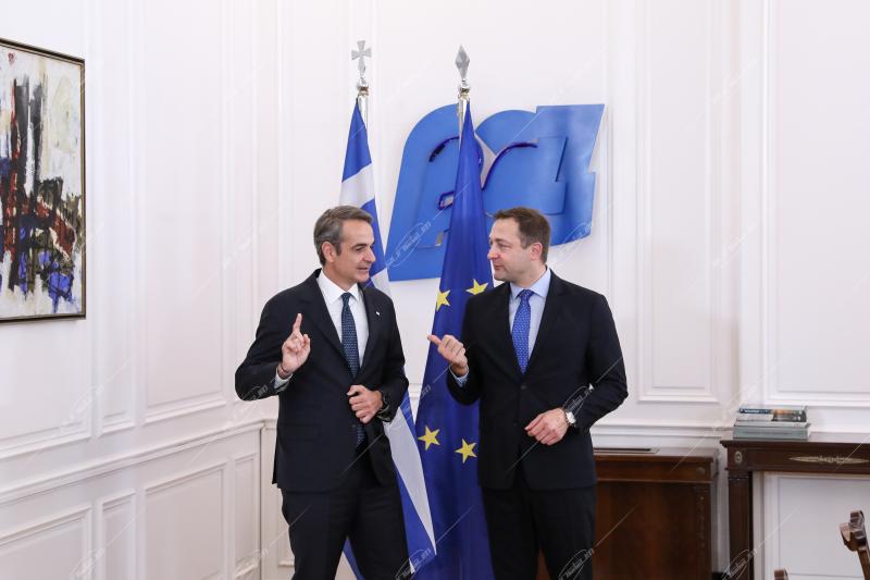 Kyriakos Mitsotakis - Christophe Hansen