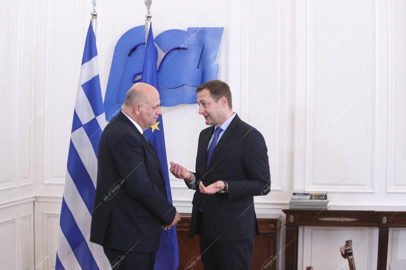 Kyriakos Mitsotakis - Christophe Hansen