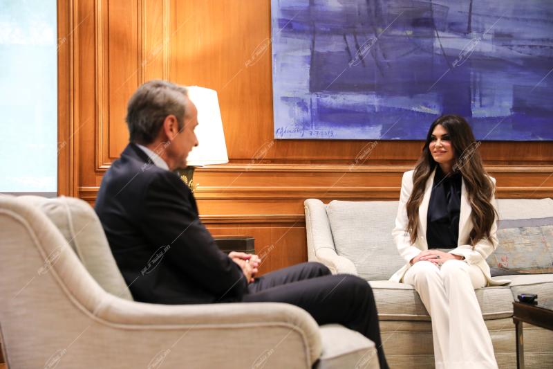 Kyriakos Mitsotakis - Kimberly Guilfoyle