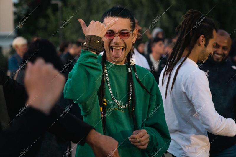 Legalize Cannabis Protestival (Public Smoke-Out), at Thissio