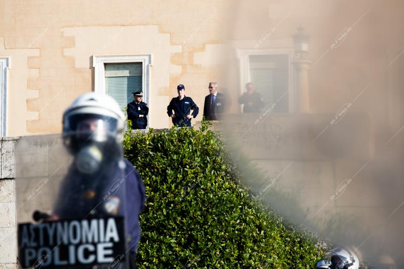 Μαθητική πορεία μνήμης για την δολοφονία του Αλέξανδρου Γρηγορόπουλου / Annual student protest about the killing of teenager Alexis Grigoropoulos