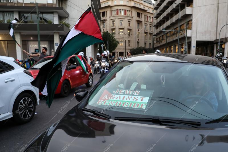 Μοτοπορεία για την Παλαιστίνη