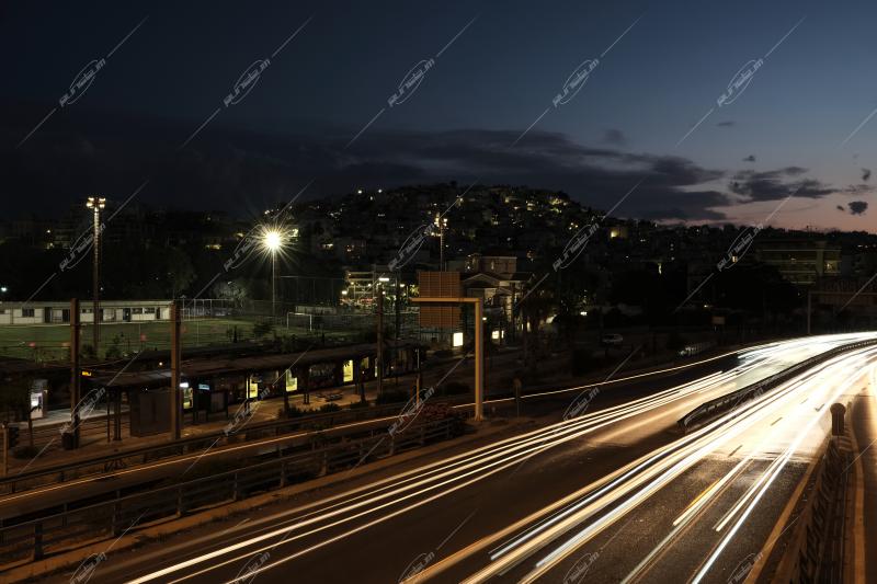 Νυχτερινή λήψη στο παλαιό Φάληρο / Night shot at old Faliro