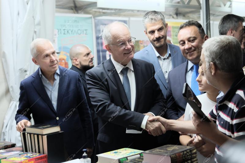 Ο ΠτΔ Κωνσταντίνος Τασούλας στα εγκαίνια του 53ου φεστιβάλ βιβλίου