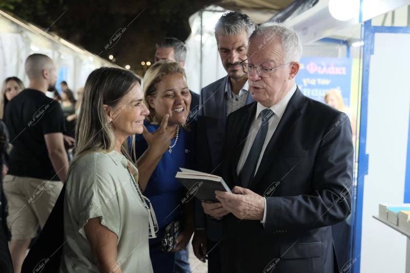 Ο ΠτΔ Κωνσταντίνος Τασούλας στα εγκαίνια του 53ου φεστιβάλ βιβλίου