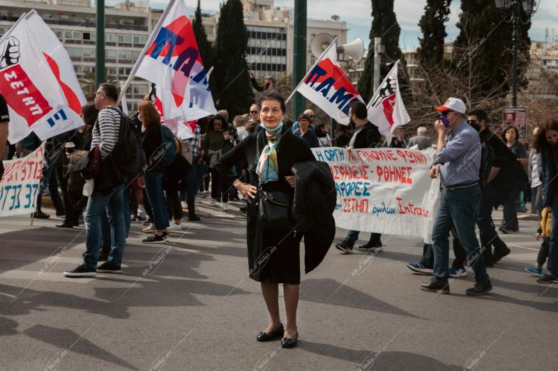 Παλλαϊκό Συλλαλητήριο στην Πλατεία Συντάγματος για το δυστύχημα στα Τέμπη
