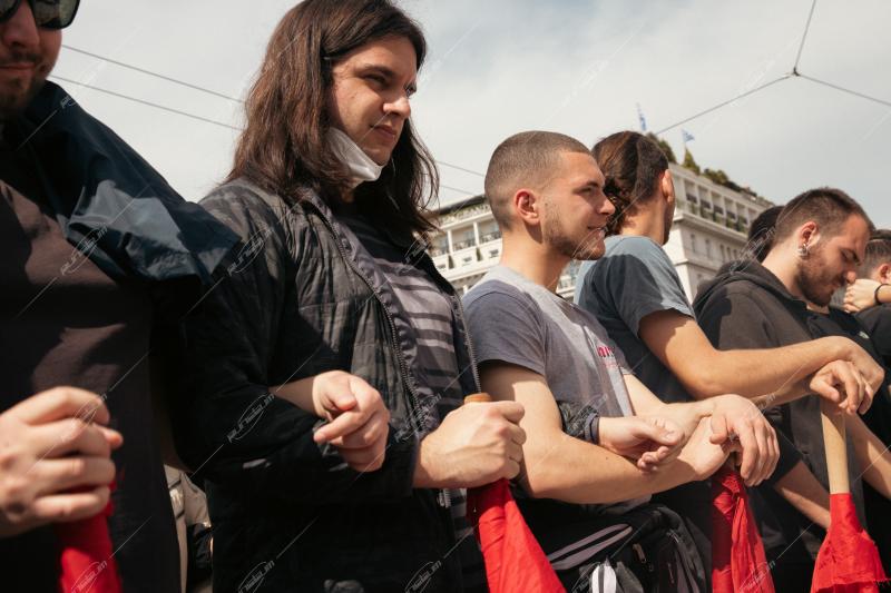 Παλλαϊκό Συλλαλητήριο στην Πλατεία Συντάγματος για το δυστύχημα στα Τέμπη