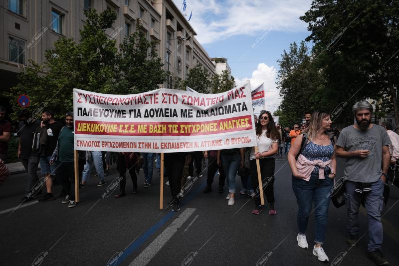 Πανελλαδική πανεργατική απεργία, Αθήνα