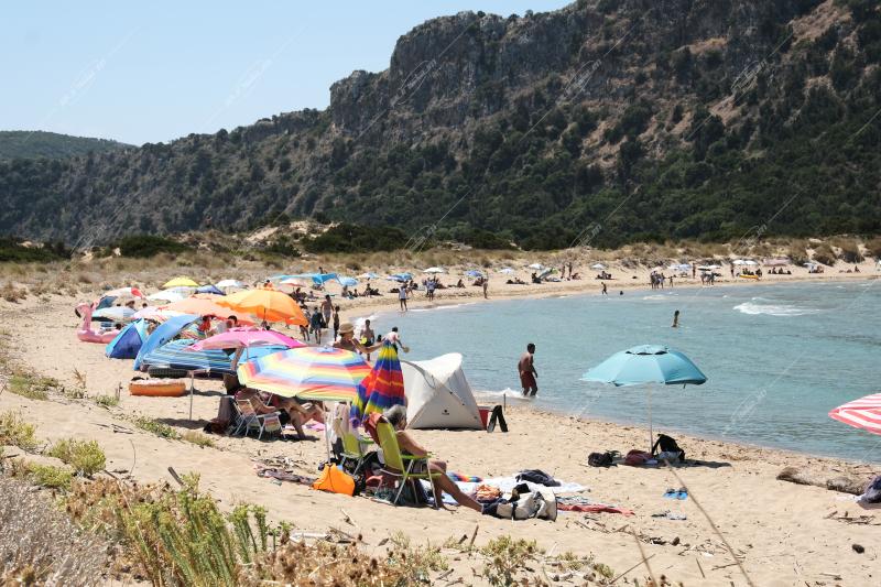 Παραλία Βοϊδοκοιλιά / Voidokilia beach