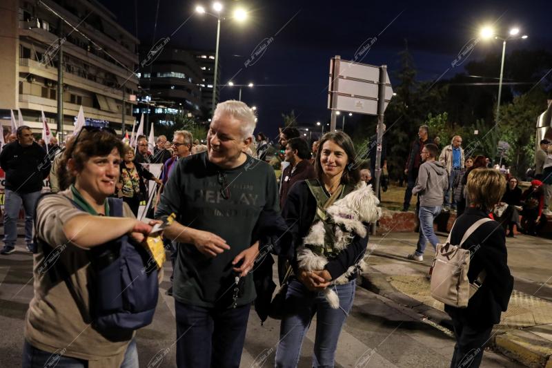 Πορεία αλληλεγγύης.