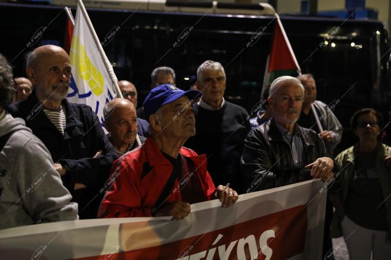 Πορεία αλληλεγγύης.