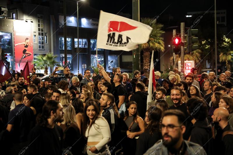 Πορεία αλληλεγγύης.