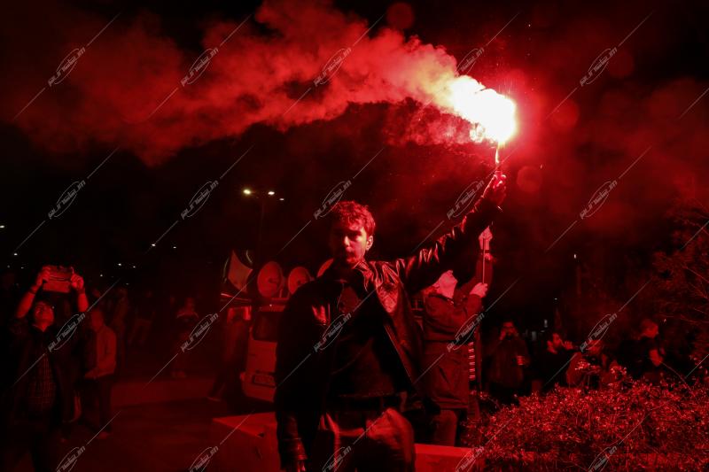 Πορεία αλληλεγγύης.
