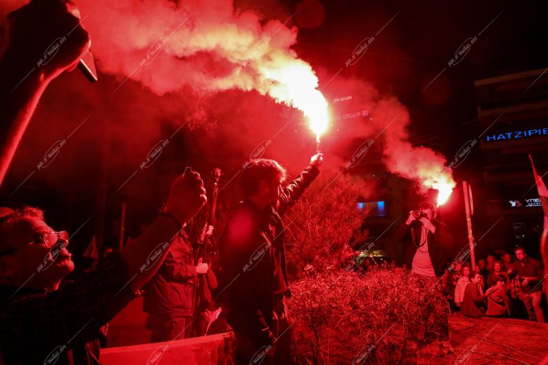 Πορεία αλληλεγγύης.