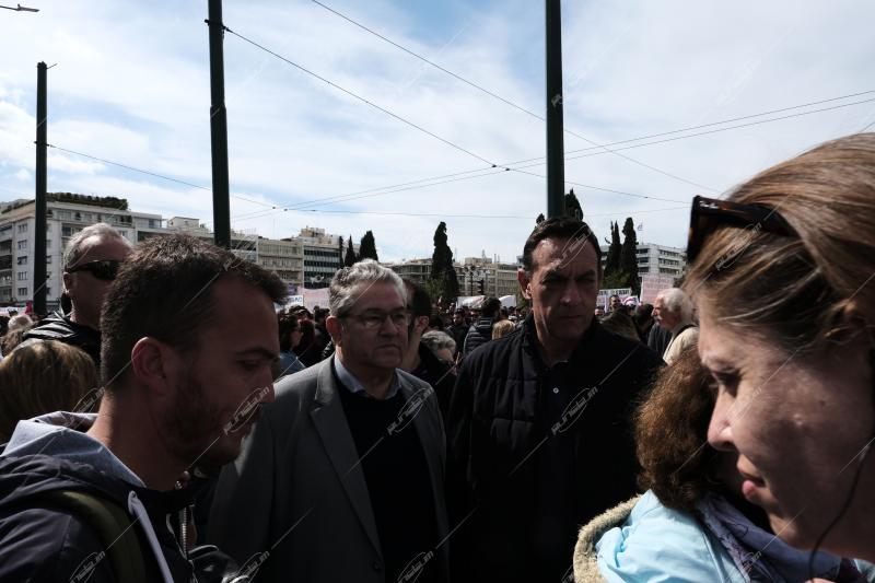 Πορεία για τα Τέμπη στην Αθήνα