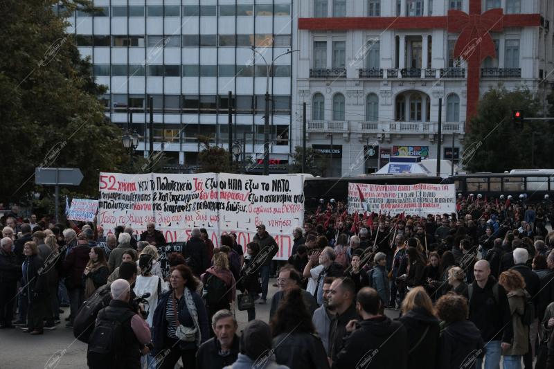 Πορεία για την 52η επέτειο από την εξέγερση του Πολυτεχνείου,Αθήνα\ Annual demo for the commemoration of the polytechnic uprising,Athens