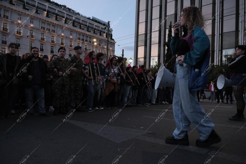 Πορεία για την 52η επέτειο από την εξέγερση του Πολυτεχνείου,Αθήνα\ Annual demo for the commemoration of the polytechnic uprising,Athens