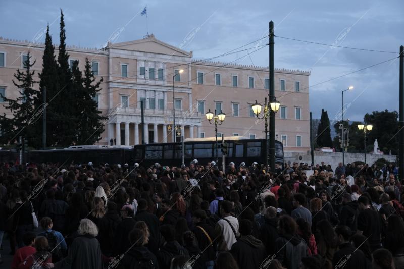 Πορεία για την 52η επέτειο από την εξέγερση του Πολυτεχνείου,Αθήνα\ Annual demo for the commemoration of the polytechnic uprising,Athens