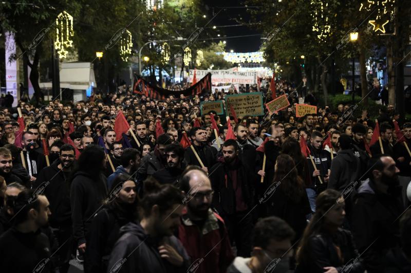 Πορεία για την δολοφονία του Ρομά Νίκου Σαμπάνη