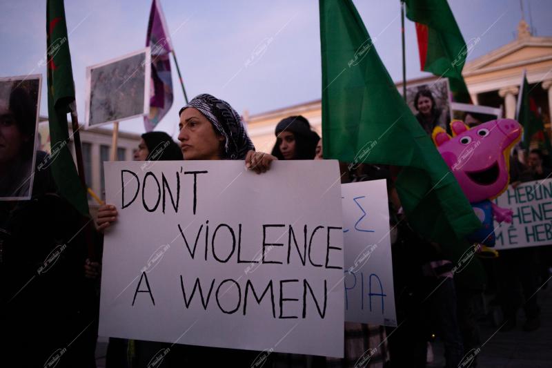 Πορεία για την γυναικοκτονία της Εβίν Αλί / March for the femicide of Evin Ali