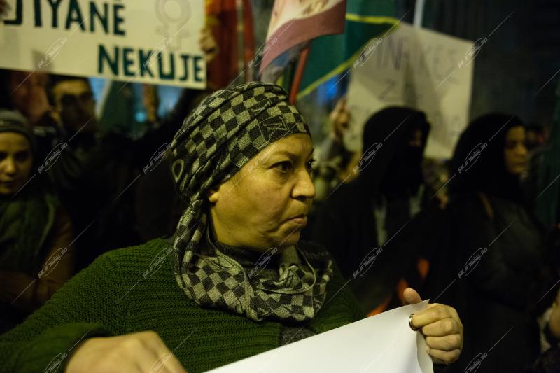 Πορεία για την γυναικοκτονία της Εβίν Αλί / March for the femicide of Evin Ali