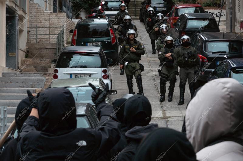 Πορεία υπεράσπισης προσφυγικών Λεωφόρου Αλεξάνδρας