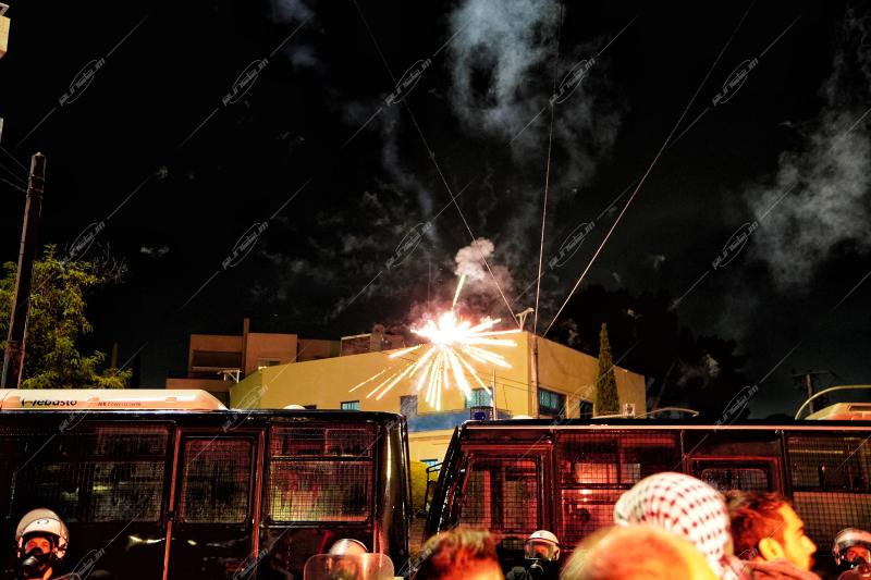 Πορεία προς ισραηλινή πρεσβεία 02.10.25