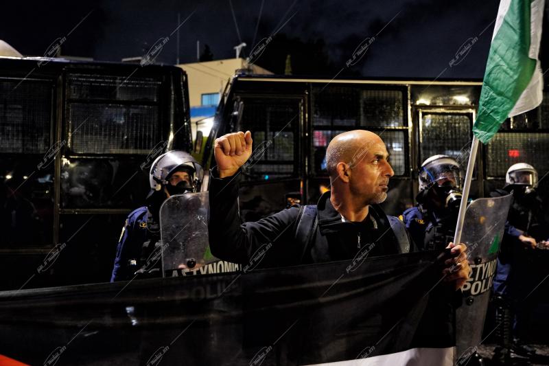 Πορεία προς ισραηλινή πρεσβεία 02.10.25