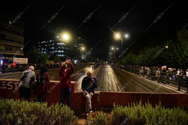 ΠΟΡΕΙΑ ΠΡΟΣ ΤΗΝ ΙΣΡΑΗΛΙΝΗ ΠΡΕΣΒΕΙΑ ΣΕ ΑΛΛΗΛΕΓΓΥΗ ΜΕ ΤΟ GLOBAL SUMUD FLOTILLA