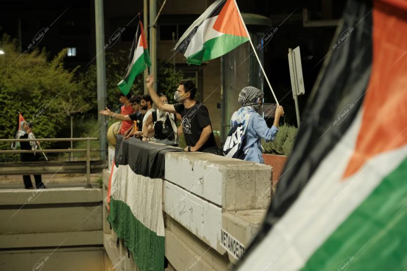 Πορεία στην πρεσβεία του Ισραήλ / pro Palestine protest at the Israeli embassy in Athens