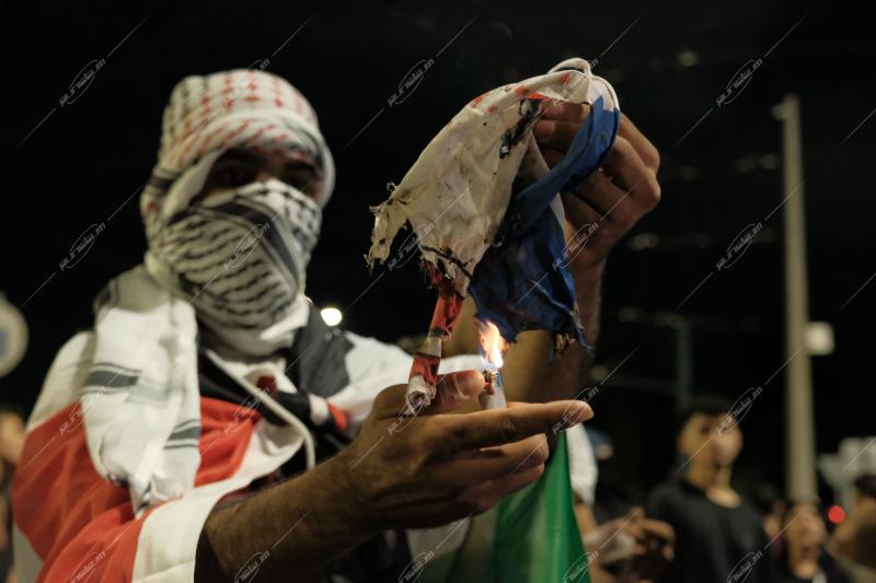 Πορεία στην πρεσβεία του Ισραήλ / pro Palestine protest at the Israeli embassy in Athens