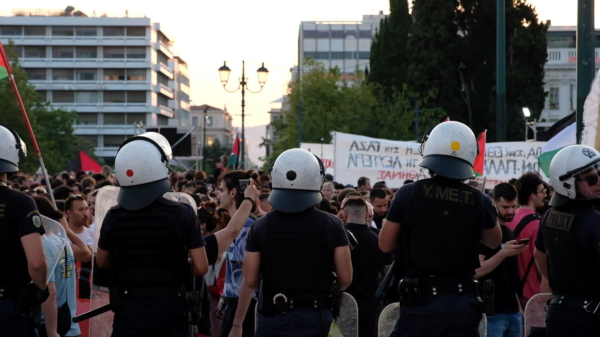 Συγκέντρωση αλληλεγγύης στον Παλαιστινιακό λαό, Σύνταγμα / Pro Palestine rally at Syntagma square Athens