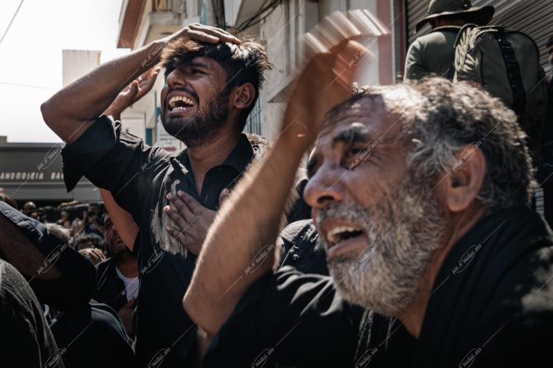 Shiite Muslims Celebrate Ashura in Piraeus