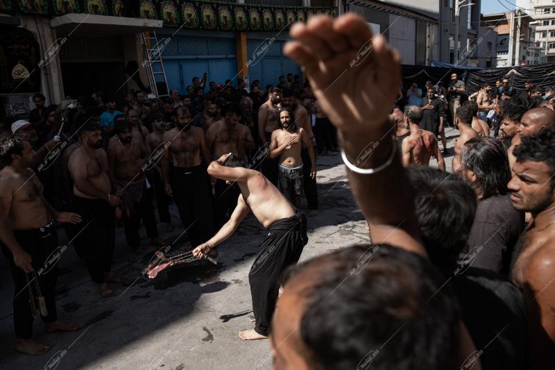 Shiite Muslims Celebrate Ashura in Piraeus