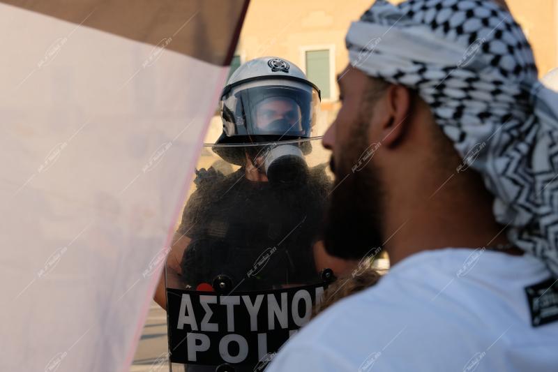 Συγκέντρωση αλληλεγγύης στον Παλαιστινιακό λαό, Σύνταγμα / Pro Palestine rally at Syntagma square Athens