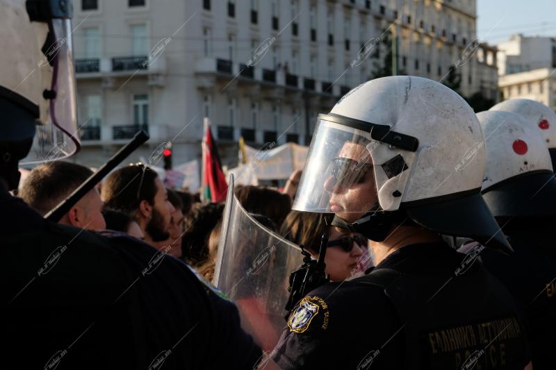 Συγκέντρωση αλληλεγγύης στον Παλαιστινιακό λαό, Σύνταγμα / Pro Palestine rally at Syntagma square Athens