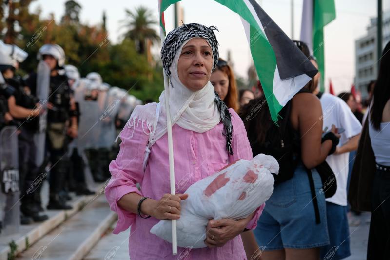 Συγκέντρωση αλληλεγγύης στον Παλαιστινιακό λαό, Σύνταγμα / Pro Palestine rally at Syntagma square Athens