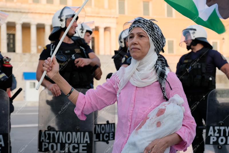 Συγκέντρωση αλληλεγγύης στον Παλαιστινιακό λαό, Σύνταγμα / Pro Palestine rally at Syntagma square Athens