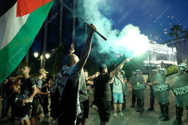 Συγκέντρωση αλληλεγγύης στον Παλαιστινιακό λαό, Σύνταγμα / Pro Palestine rally at Syntagma square Athens