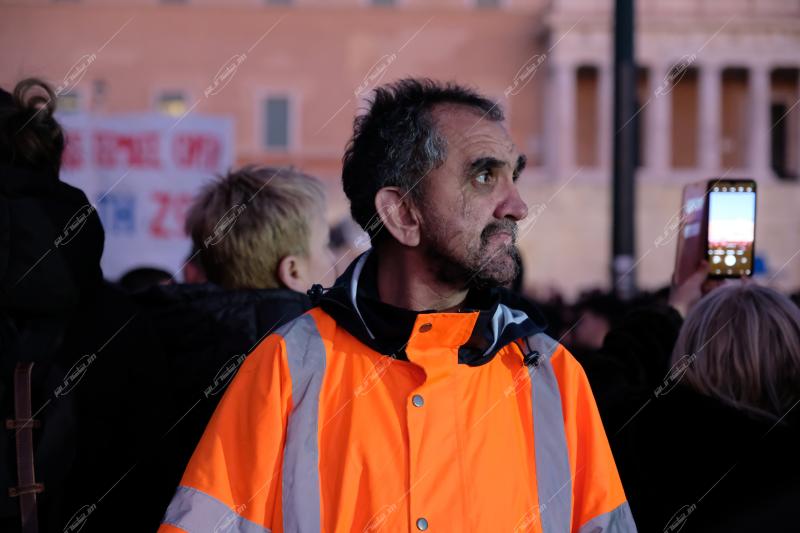 Συγκέντρωση εργατικών σωματείων για τα Τέμπη