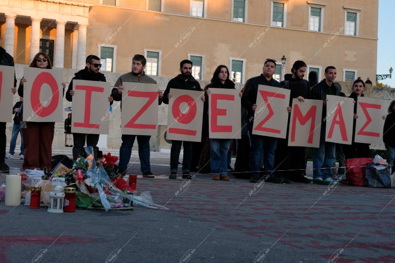 Συγκέντρωση εργατικών σωματείων για τα Τέμπη
