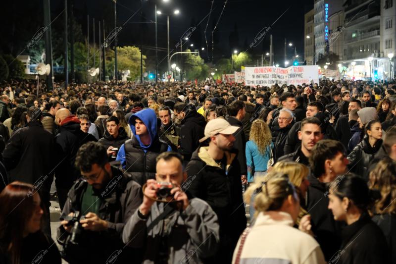 Συγκέντρωση εργατικών σωματείων για τα Τέμπη