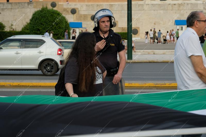 Συγκεντρωση - Πορεία για την Παλαιστινη / Pro Palestine demo