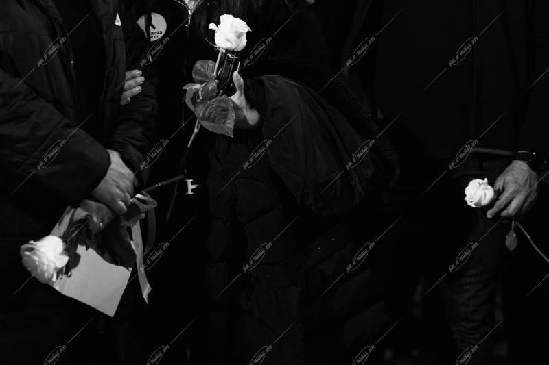 Συγκέντρωση Συγγενών των Θυμάτων των Τεμπών στην Πλατεία Συντάγματος