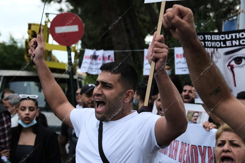 Συγκέντρωση στη πρεσβεία του Ιράν / Rally at the Iranian embassy, Athens